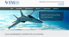 Desktop Screenshot of government-contractor-cpa.com